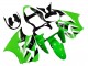 2000-2002 Green White Black Kawasaki ZX6R Motorcycle Fairings Australia