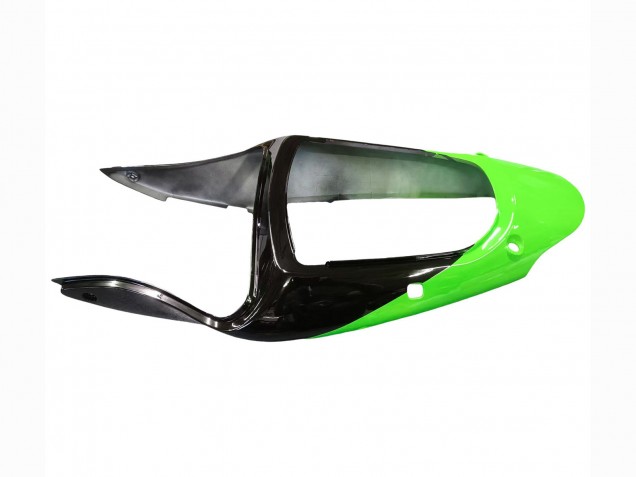 2000-2002 Green White Black Kawasaki ZX6R Motorcycle Fairings Australia