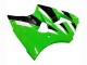 2000-2002 Green White Black Kawasaki ZX6R Motorcycle Fairings Australia