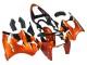 2000-2002 Orange Black Kawasaki ZX6R Motorcycle Fairings Australia