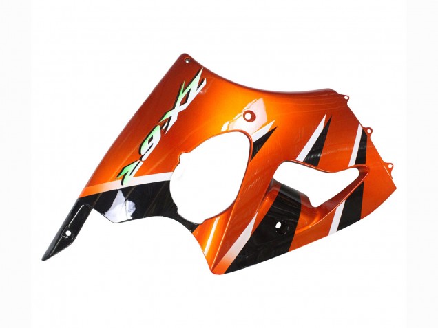 2000-2002 Orange Black Kawasaki ZX6R Motorcycle Fairings Australia