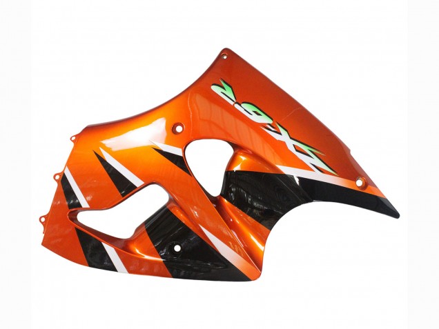 2000-2002 Orange Black Kawasaki ZX6R Motorcycle Fairings Australia