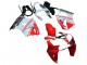 2000-2002 White Red Black Kawasaki ZX6R Motorcycle Fairings Australia