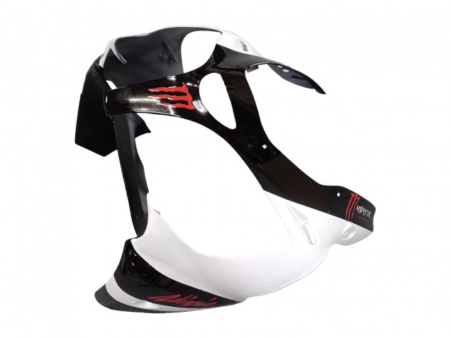 2000-2002 White Black Red Monster Kawasaki ZX6R Motorcycle Fairings Australia