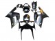 2003-2004 Matte Black Gold 636 Kawasaki ZX6R Motorcycle Fairings Australia