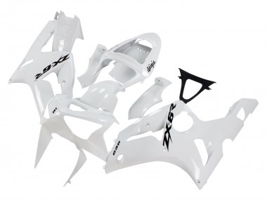 2003-2004 White Black Decals Kawasaki ZX6R Motorcycle Fairings Australia