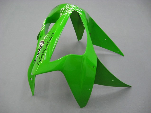 2003-2004 Green White Black Elf Bridgestone Kawasaki ZX6R Motorcycle Fairings Australia