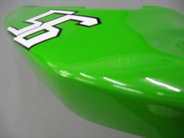 2003-2004 Green White Black Elf Bridgestone Kawasaki ZX6R Motorcycle Fairings Australia