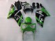 2003-2004 Green Black Elf Bridgestone Kawasaki ZX6R Motorcycle Fairings Australia