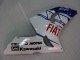 2003-2004 White Blue Red Fiat Kawasaki ZX6R Motorcycle Fairings Australia
