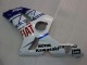 2003-2004 White Blue Red Fiat Kawasaki ZX6R Motorcycle Fairings Australia