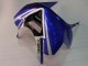 2003-2004 White Blue Red Fiat Kawasaki ZX6R Motorcycle Fairings Australia