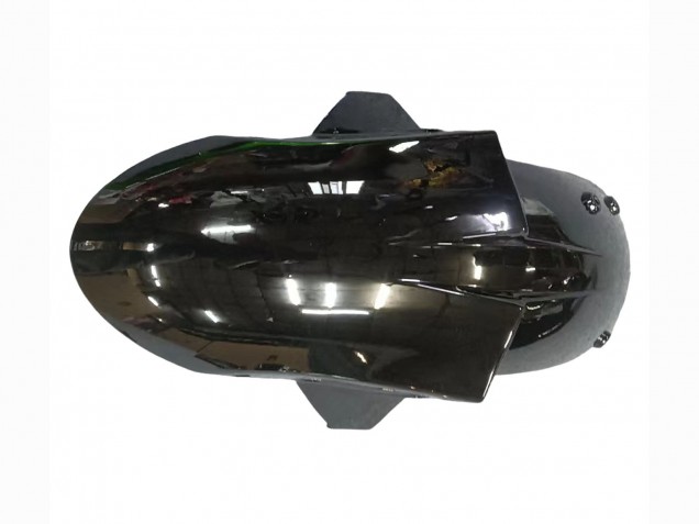 2005-2006 Glossy Black Green Flame Kawasaki ZX6R Motorcycle Fairing Australia