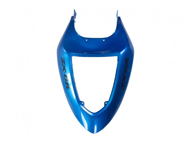 2005-2006 Glossy Blue Kawasaki ZX6R Motorcycle Fairings Australia