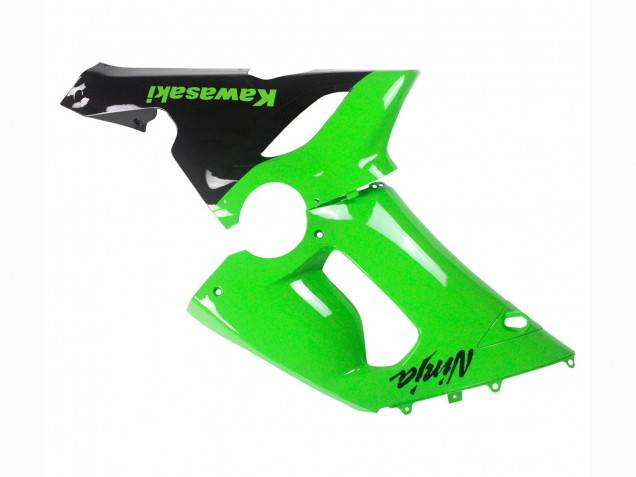 2005-2006 Green Black Ninja Kawasaki ZX6R Motorcycle Fairings Australia