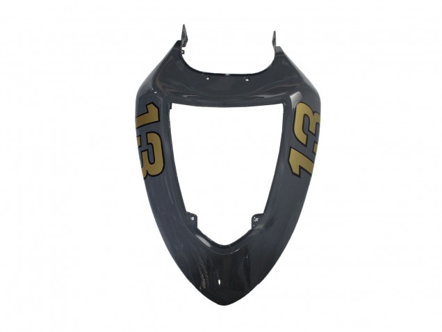 2005-2006 Dark Grey Black Kawasaki ZX6R Motorcycle Fairings Australia