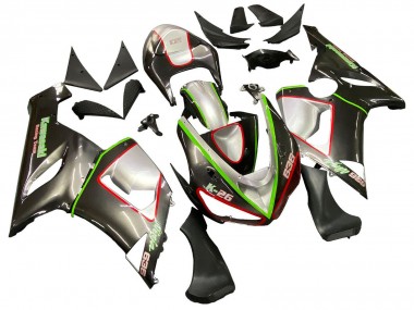 2005-2006 Black Silver Green Red K-26 Kawasaki ZX6R Motorcycle Fairings Australia