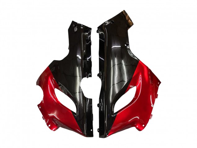 2005-2006 Red Black Kawasaki ZX6R Motorcycle Fairings Australia