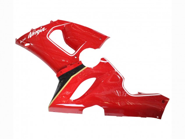 2005-2006 Red Yellow Black Kawasaki ZX6R Motorcycle Fairings Australia