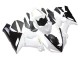 2005-2006 White Black Gold Ninja Kawasaki ZX6R Motorcycle Fairings Australia