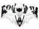 2005-2006 White Black Gold Ninja Kawasaki ZX6R Motorcycle Fairings Australia