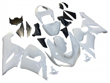 2005-2006 White Kawasaki ZX6R Motorcycle Fairings Australia