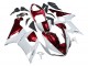 2005-2006 White Red Kawasaki ZX6R Motorcycle Fairings Australia
