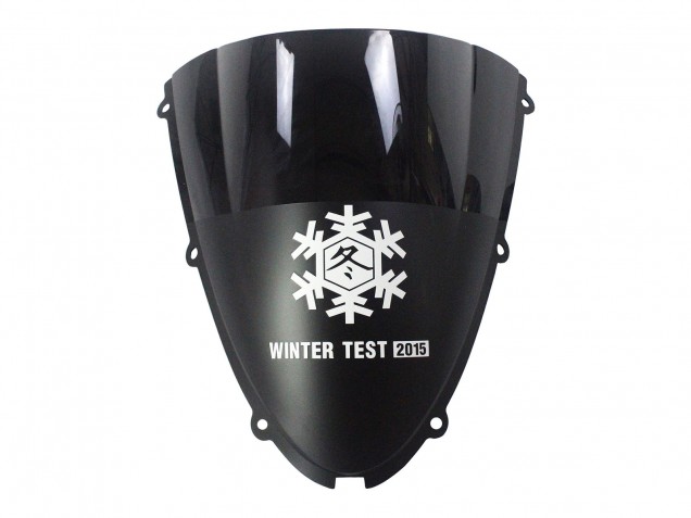 2007-2008 Black White Red with White Snow Decal Ninja Elf Kawasaki ZX6R Motorcycle Fairings Australia