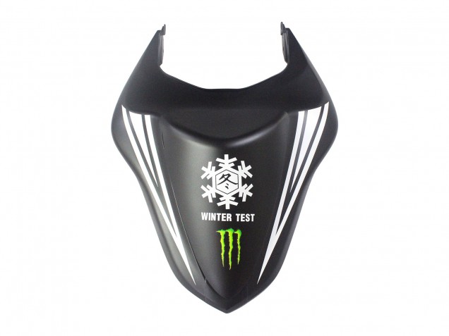 2007-2008 Black White Red with White Snow Decal Ninja Elf Kawasaki ZX6R Motorcycle Fairings Australia