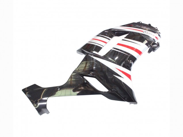2007-2008 Black Silver Red Ninja Kawasaki ZX6R Motorcycle Fairings Australia