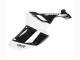 2007-2008 Black White Ninja Kawasaki ZX6R Motorcycle Fairings Australia