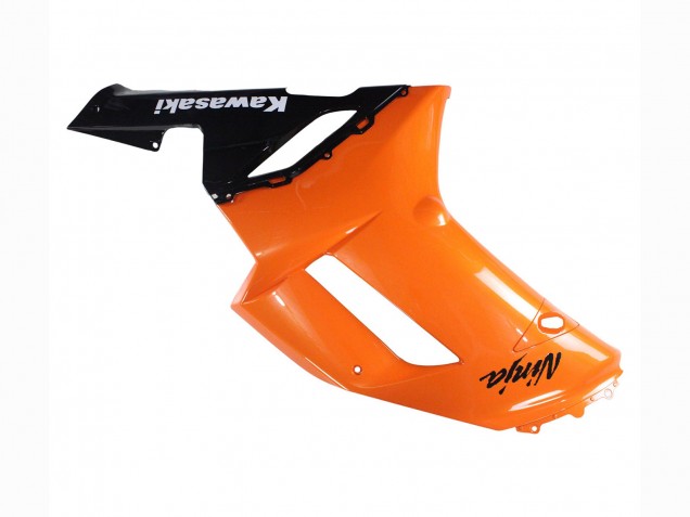 2007-2008 Orange Black Ninja Kawasaki ZX6R Motorcycle Fairings Australia