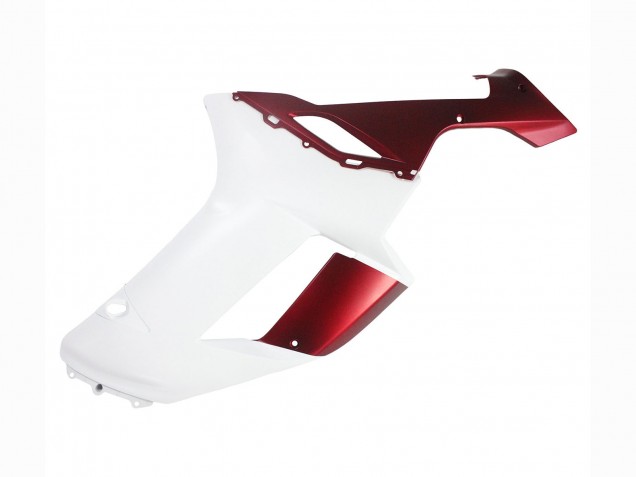 2007-2008 White Red Kawasaki ZX6R Motorcycle Fairing Australia