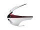 2007-2008 White Red Kawasaki ZX6R Motorcycle Fairing Australia
