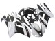 2007-2008 White Black Kawasaki ZX6R Motorcycle Fairing Australia