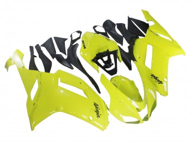 2007-2008 Yellow Ninja Kawasaki ZX6R Motorcycle Fairings Australia
