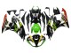 2009-2012 Green Glossy Black Yellow White Red Elf Monster Kawasaki ZX6R Motorcycle Fairings Australia