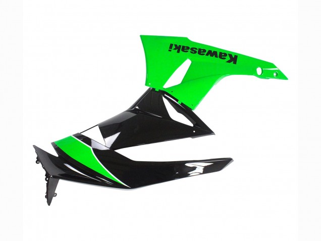 2009-2012 Green Glossy Black Kawasaki ZX6R Motorcycle Fairings Australia