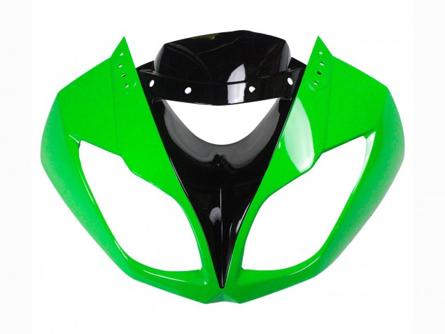 2009-2012 Green Glossy Black Kawasaki ZX6R Motorcycle Fairings Australia