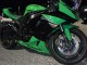 2009-2012 Green Glossy Black Kawasaki ZX6R Motorcycle Fairings Australia
