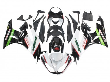 2009-2012 White Red Black Green Kawasaki ZX6R Motorcycle Fairings Australia