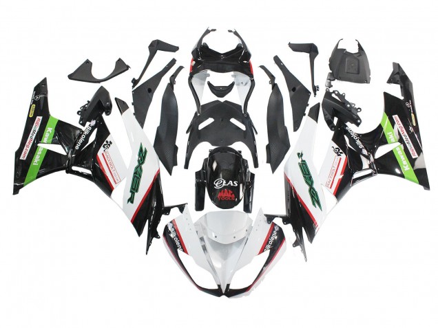 2009-2012 White Red Black Green Kawasaki ZX6R Motorcycle Fairings Australia