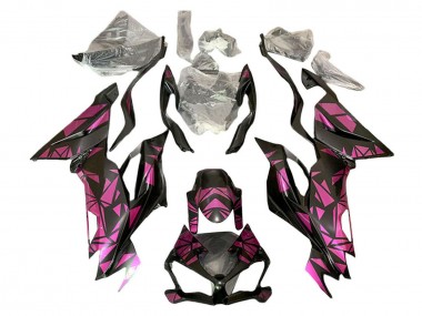 2019-2022 Purple Black Kawasaki ZX6R Motorcycle Fairings Australia