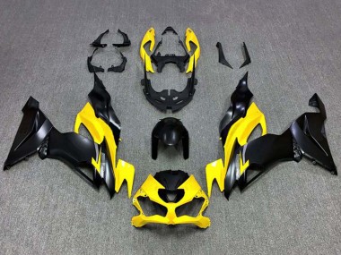 2019-2022 Yellow Matte Black Kawasaki ZX6R Motorcycle Fairings Australia