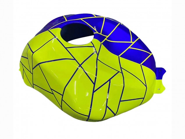 2019-2022 Blue Yellow Kawasaki ZX6R Motorcycle Fairings Australia