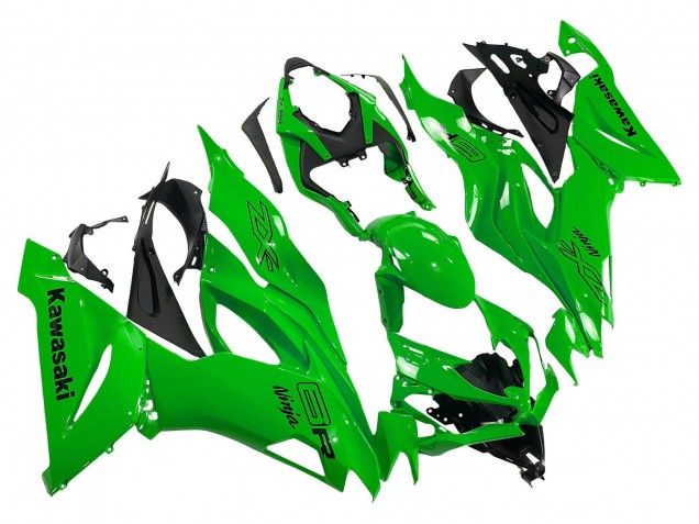 2019-2022 Green Kawasaki ZX6R Motorcycle Fairings Australia