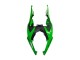 2019-2022 Green Kawasaki ZX6R Motorcycle Fairings Australia