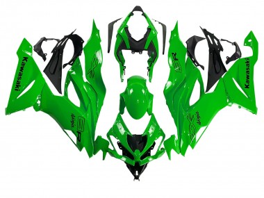 2019-2022 Green Kawasaki ZX6R Motorcycle Fairings Australia