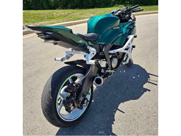 2019-2022 Dark Green Kawasaki ZX6R Motorcycle Fairings Australia