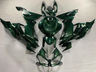 2019-2022 Dark Green Kawasaki ZX6R Motorcycle Fairings Australia